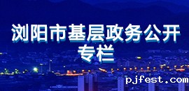 浏阳市基层政务公开